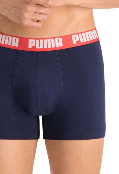 Puma Basic Boxer Men (pack de 2) Gray Blue Taille S