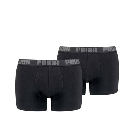 Puma Basic Boxer Men (Pack of 2) Black Taille S