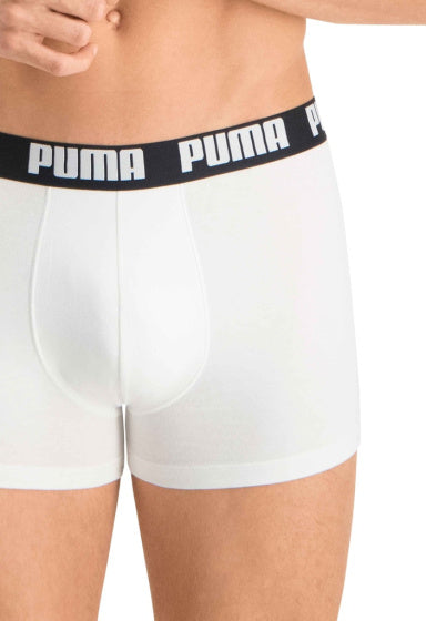 Puma Basic Boxer Men (Pack of 2) Black White Taille L