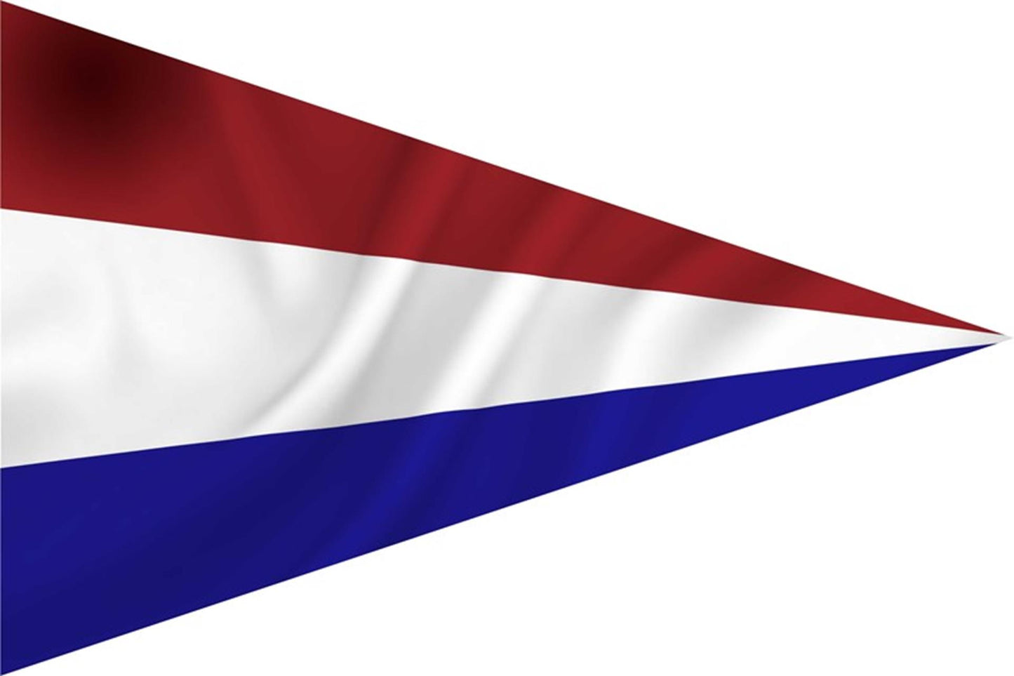 Dokkumer flags drapeau à point central Pays-Bas 30x45 cm polyester filé