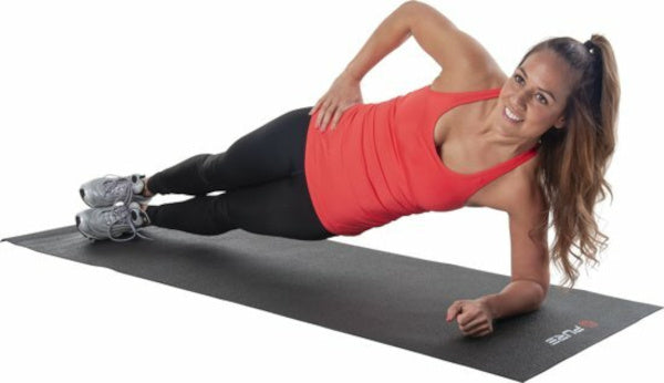 Pure2Improve Yogamat 172 x 61 cm noir