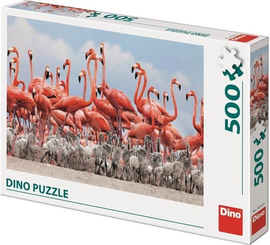 Puzzle Flamingos 500 pièces