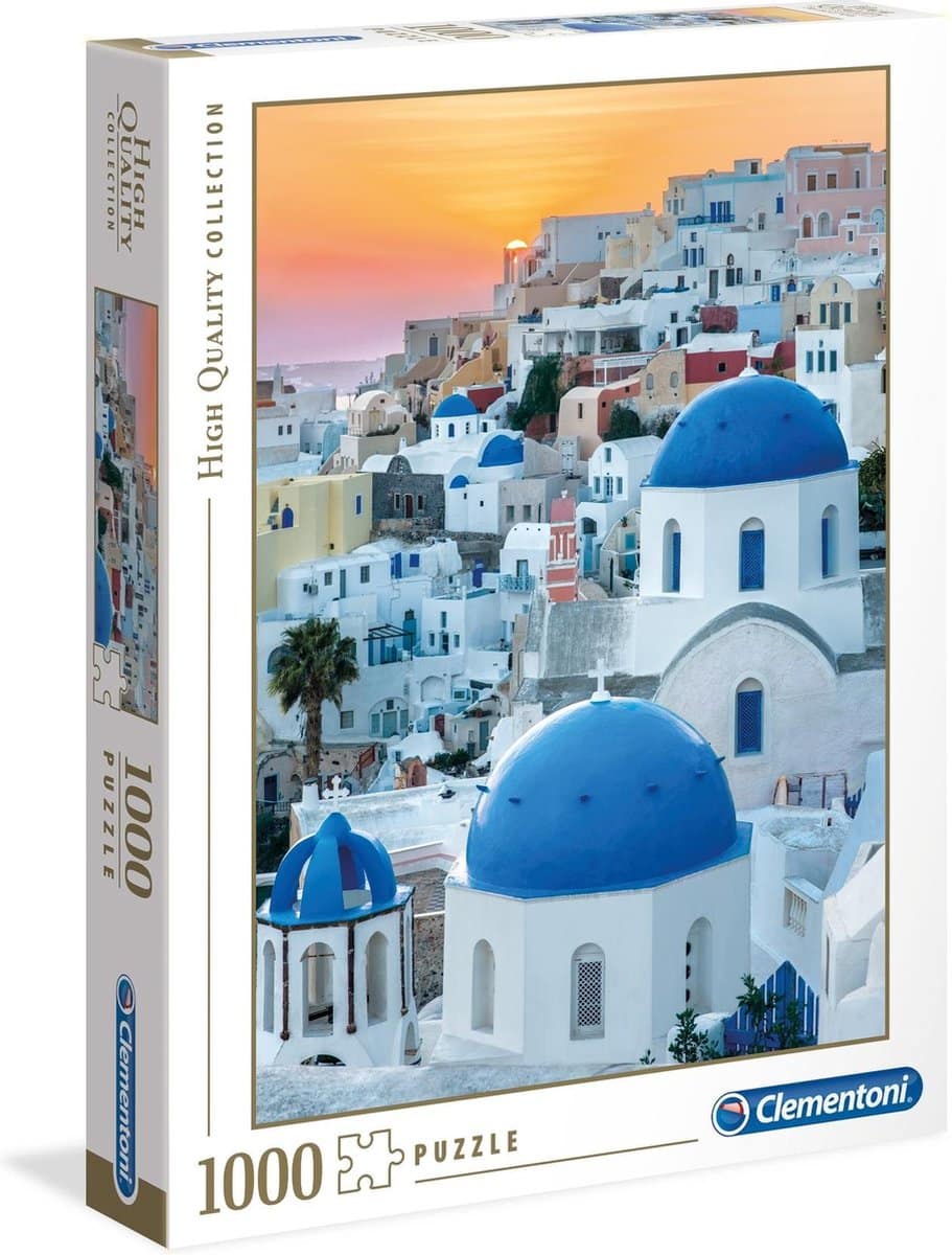 Puzzle Santorini Cityscape 1000 pièces