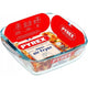 Plat de cuisson pour friteuse à air Pyrex 20x17x6 cm | 2 pièces