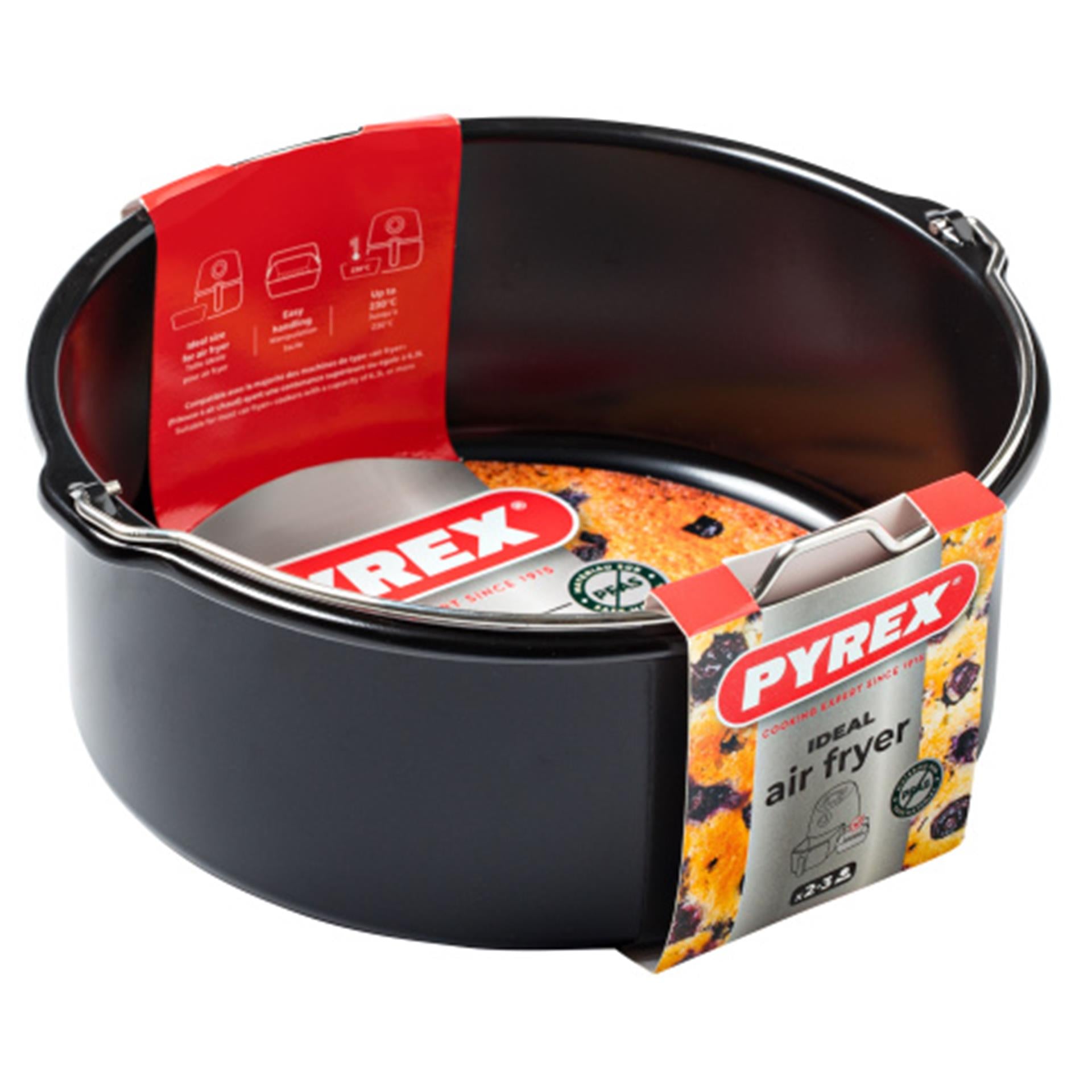 Moule à friteuse à air Pyrex rond 20x19x7,5cm