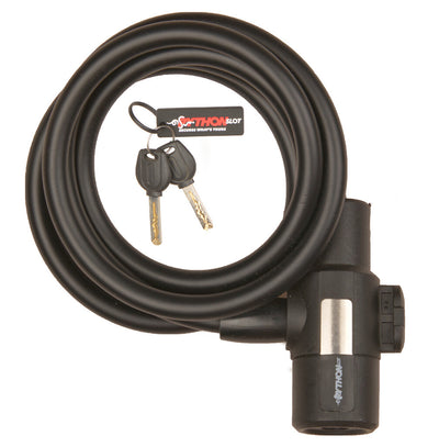Python Pythonslot Spiral Lock 10mmx150cm, avec support