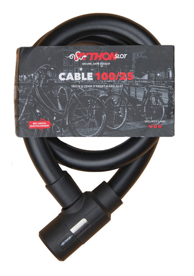 Python Pythonslot Cable Lock 25 mmx100cm