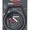 Python Ringslot Art-2 Plug-in pour chaîne noire sur carte