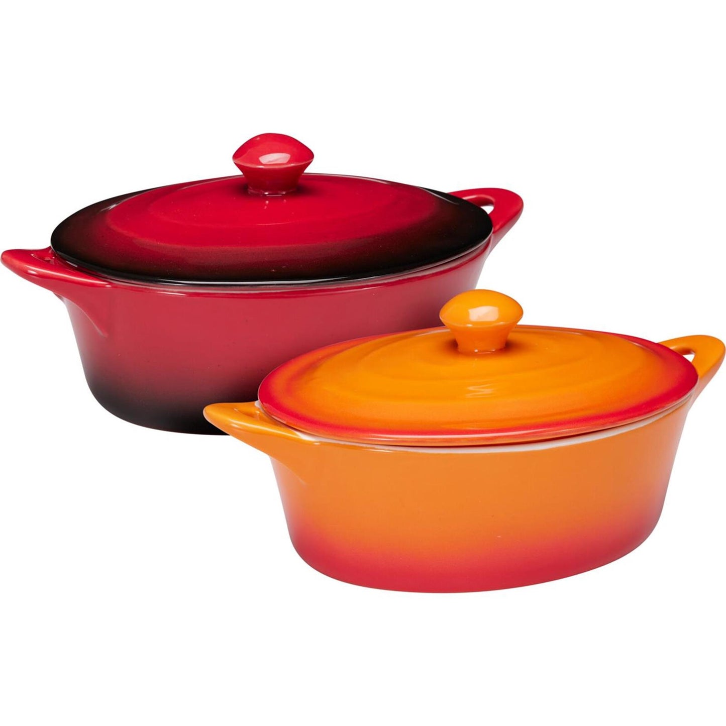 Excellente batterie de cuisine en porcelaine avec couvercle 600 ml