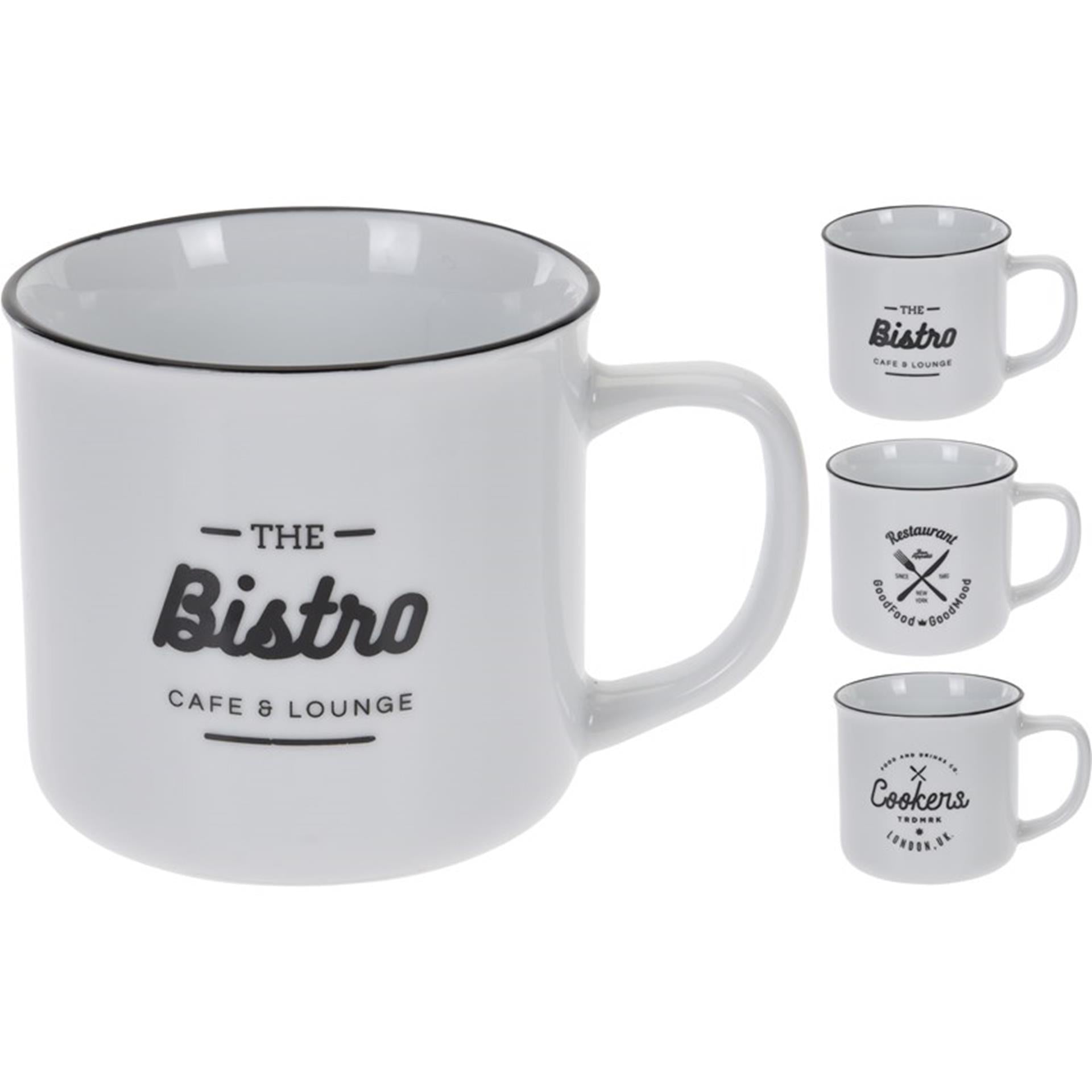 Excellente tasse d'articles ménagers en porcelaine 320ml