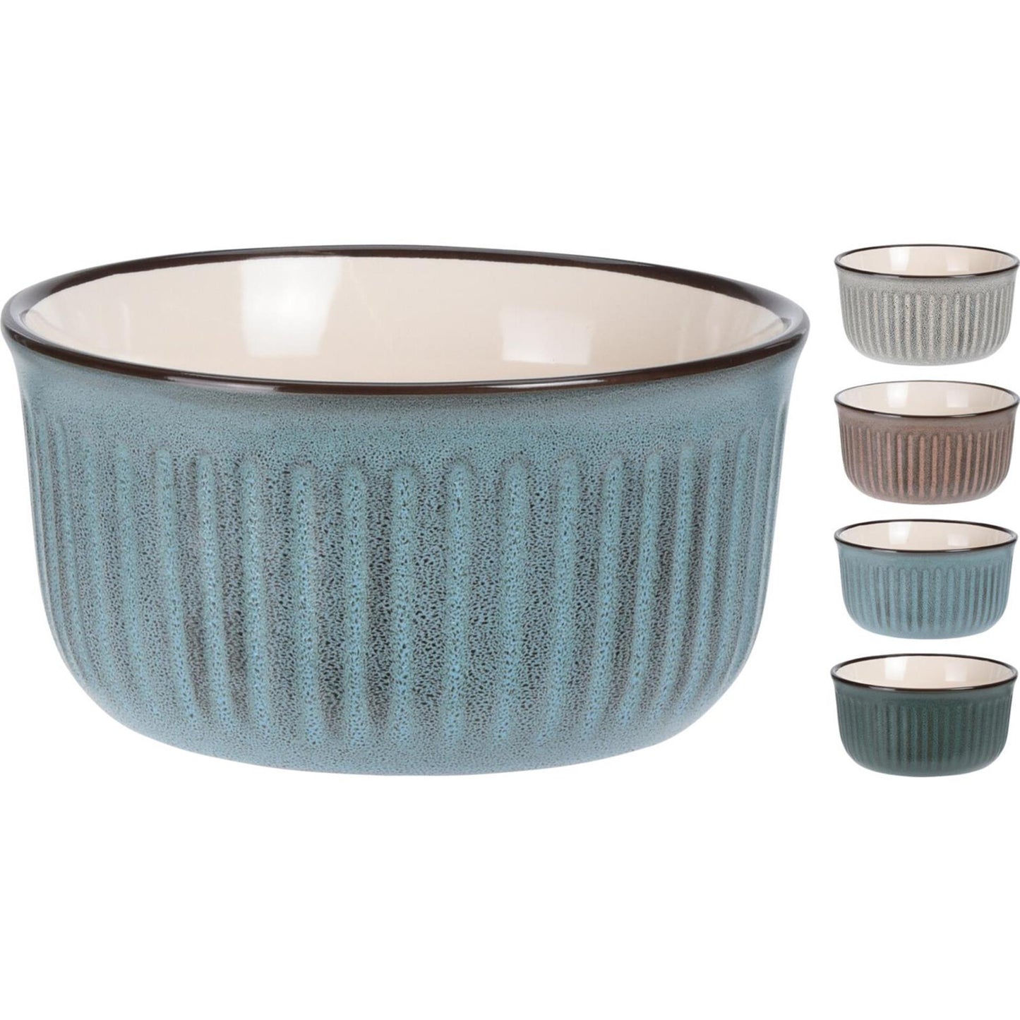 Bol Excellent Houseware faïence mouchetée 500ml