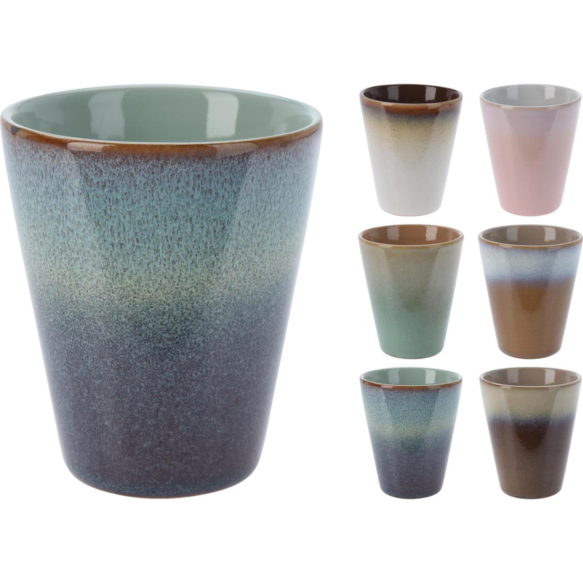 Excellente tasse d'articles ménagers en faïence gres 320ml