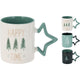 Tasse de coiffage en porcelaine 380ml 12.85oz