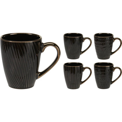Excellente tasse d'articles ménagers en faïence 370ml boîte de 8 pcs