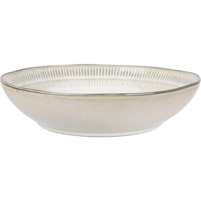 Excellente assiette en grès profond diamètre 20cm boîte de 6 pcs
