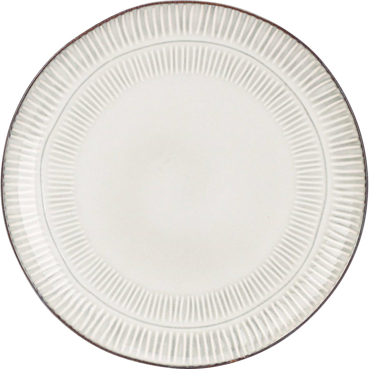 Excellent houseware assiette faïence gres ø27cm boîte de 6 pcs