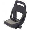 siège arrière junior 6+ repose-pieds + ceinture gris