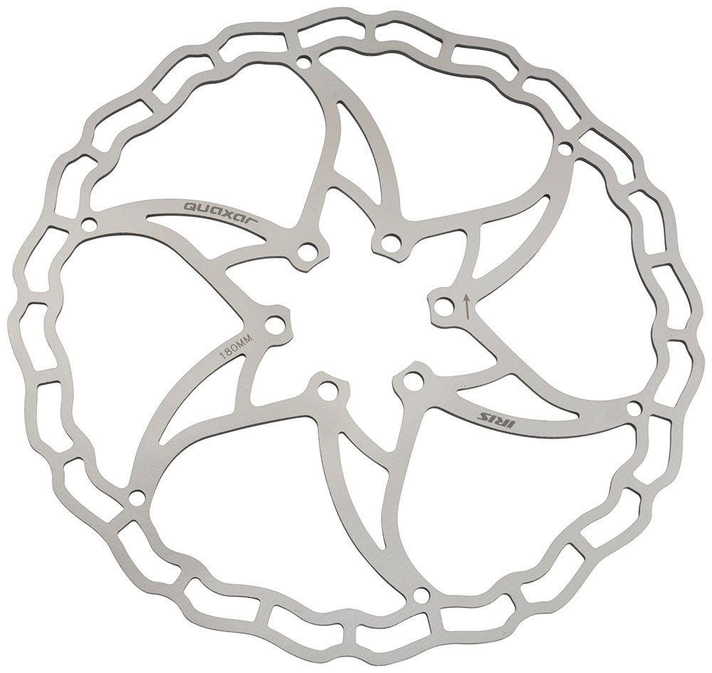 Rotor à disque ultra-léger à 6 trous Quaxar iris | 180mm