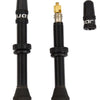 Valves tubeless Quaxar universelles aluminium noir