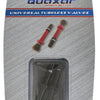 Valves tubeless Quaxar universelles aluminium noir