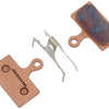 Plaquettes de frein à disque frittées Quaxar Shimano XTR XT SLX Alfine G04S