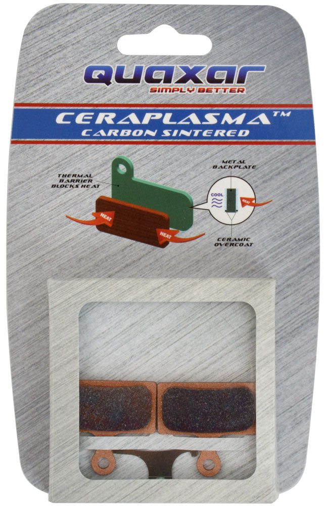 Plaquettes de frein à disque frittées Quaxar Shimano XTR XT SLX Alfine G04S