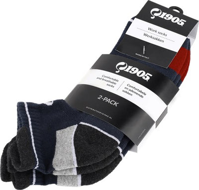 Chaussettes Quick q1905, paquet de 2 | noir | taille 40 - 00.114.008.04