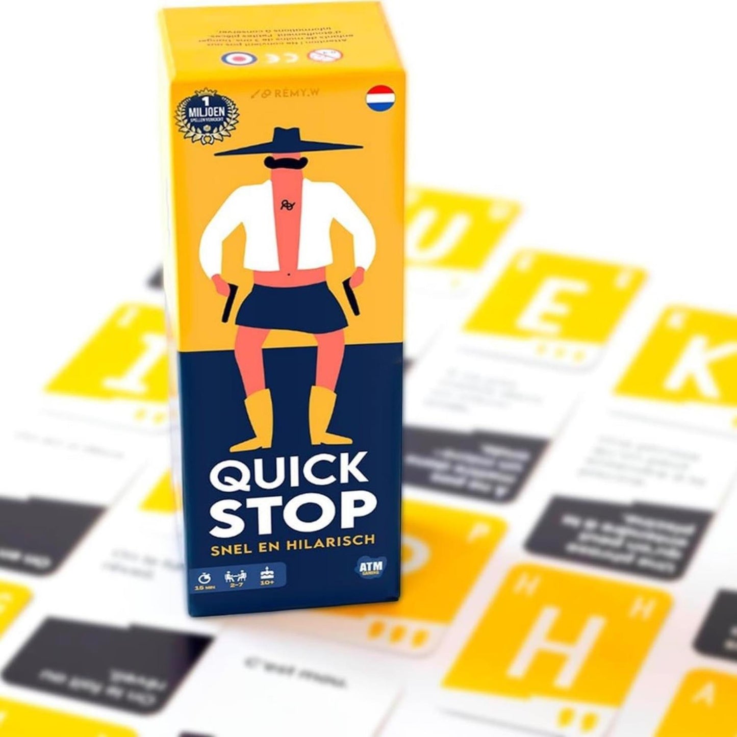 Jeu de cartes de fête Asmodee quickstop