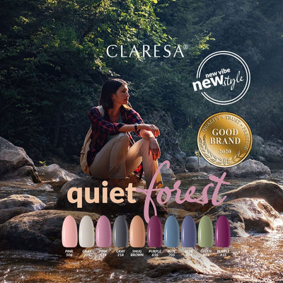 Claresa Claresa UV a conduit Gellak 5ml Gray 218 Forest calme