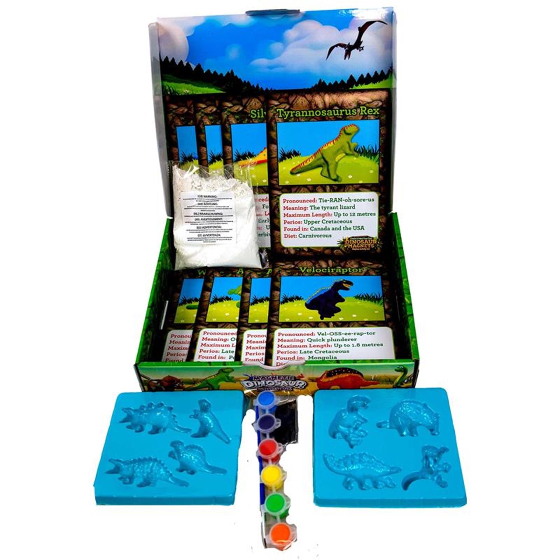 Coffret d'activités dinosaure magnétique Grafix