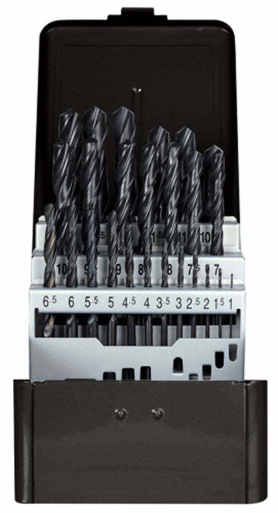 Gedore Red Sporal Drill Set 1-13 mm Black 25 pièces