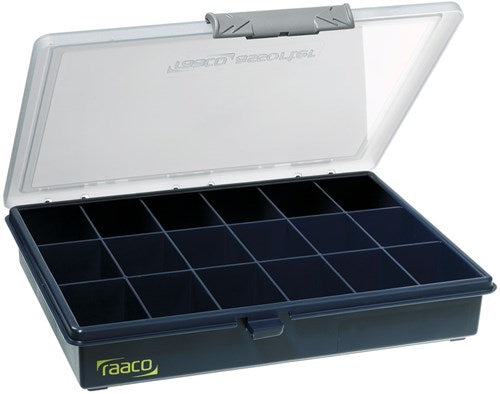 Boîte d'assortiment Raaco 18 compartiments