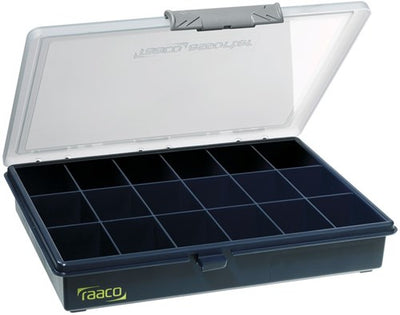Boîte d'assortiment Raaco 18 compartiments