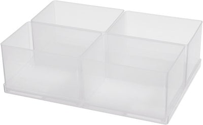 Boîte encastrable Raaco, taille ba7-1, h : 80 mm, taille 109x79 mm, 4 pièces 1 boîte