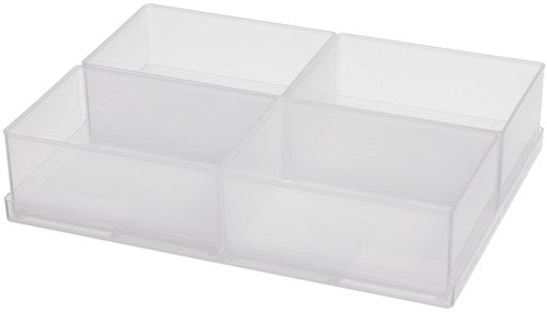 Boîtes encastrables Raaco 55 a7-1, (4 pcs.) sur plateau - 136471 - 136471