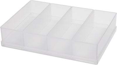 Boîtes d'insertion Raaco 55 a8-2, (4 pcs.) sur plateau - 136457 136457