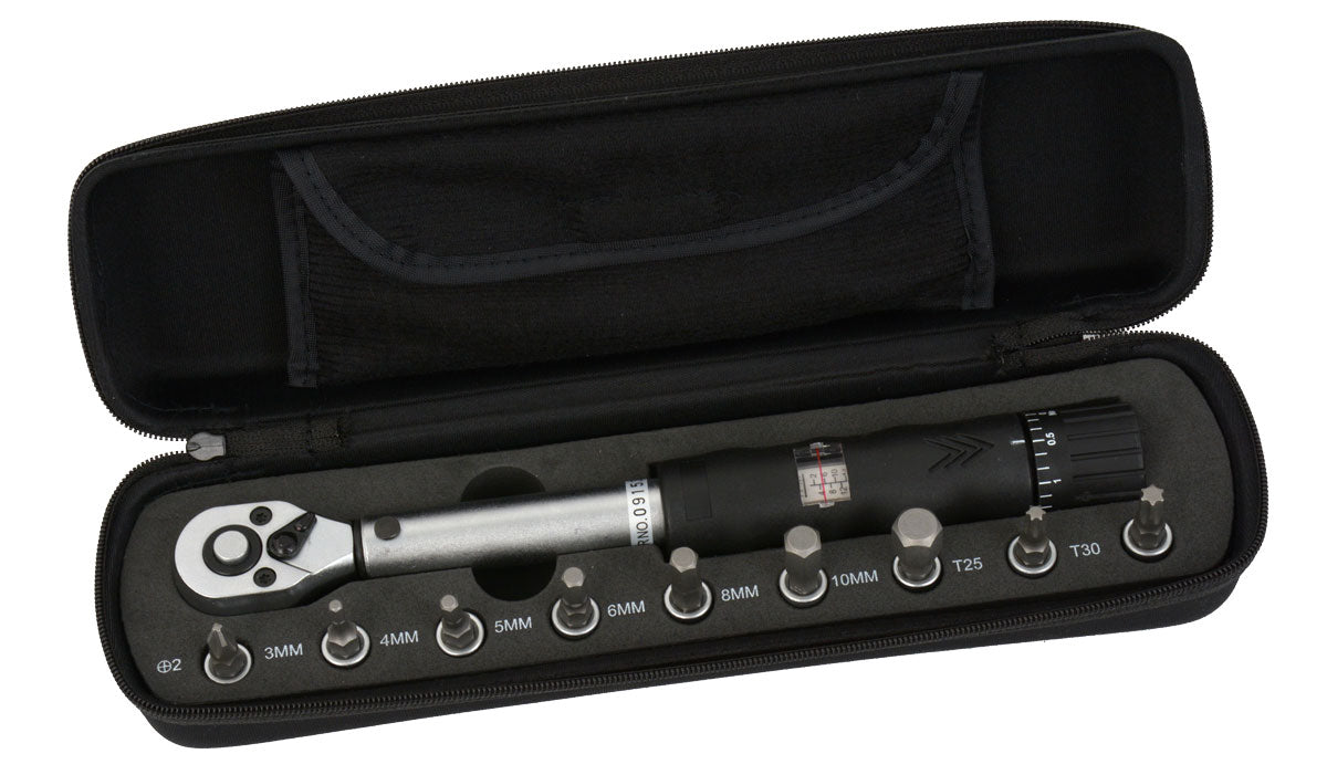 Clé dynamométrique Radon Comp 1 4 2-14 nm réparable incl. morceaux