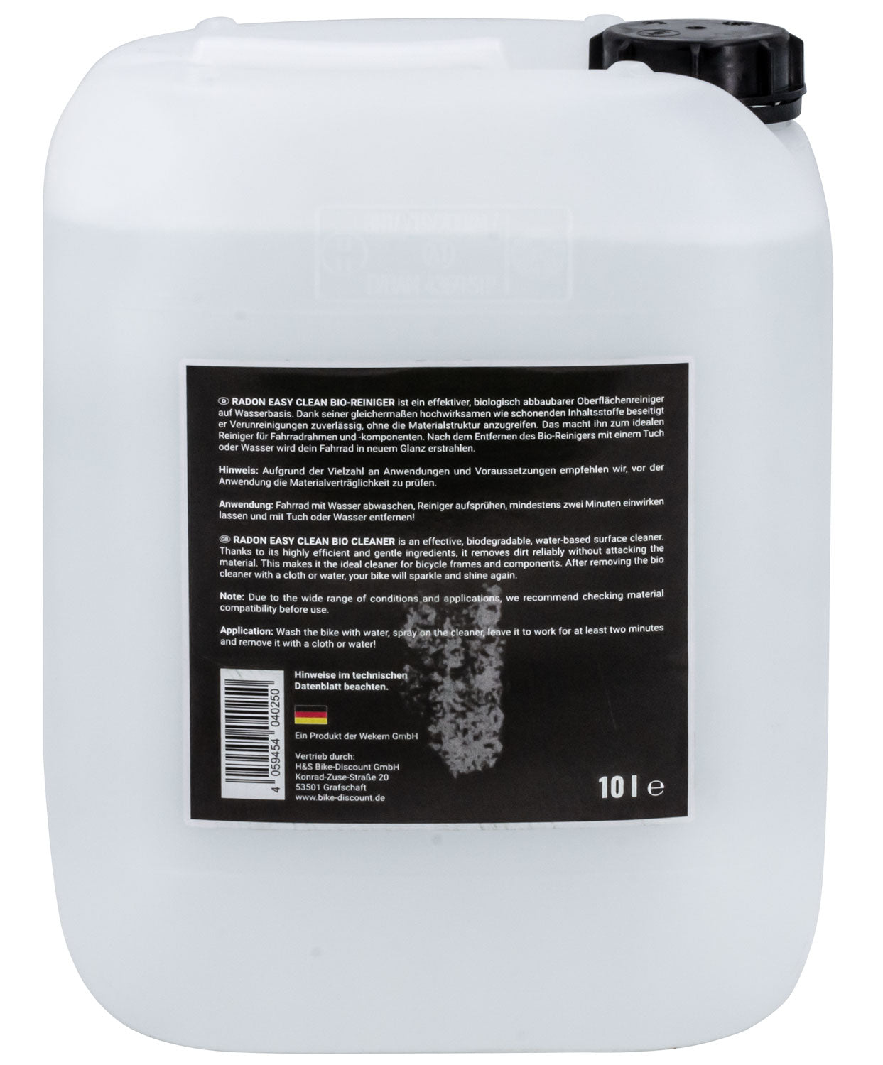 Détergent bio Radon facile à nettoyer 10l