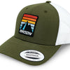 Casquette trucker rétro Radon