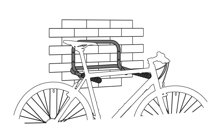 Support mural pliable Radon