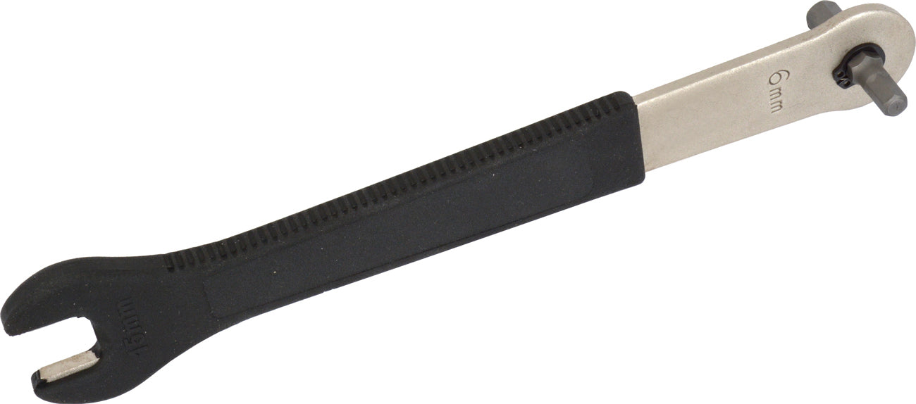 Clé à pédale Radon de 15 mm et clé hexagonale de 6 à 8 mm