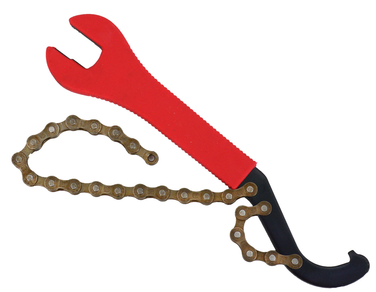 Fouet à chaîne universel Radon incl. clé à pédale 15 clé à crochet de 16 mm