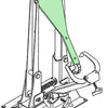 Jauge de centrage Radon pour support de dressage de roue R513