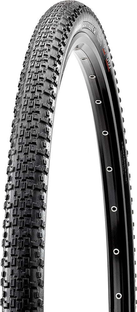 Pneu pliable Maxxis Rambler 28 tr Silkshield Dual 60