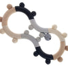 Hess hochet chiffre huit (noir naturel)