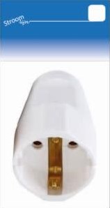 Fiche femelle de terre de protection cuivre blanc arctique - 6641632