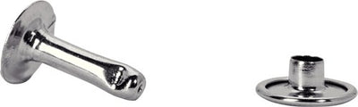 Rivets tubulaires rapides ø9 x 13 mm, 25 pièces + enclume - 5000416 - 5000416