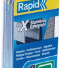 Rapide non. 140 agrafes en fil plat inox 10 mm, 650 pièces - 40109575 - 40109575
