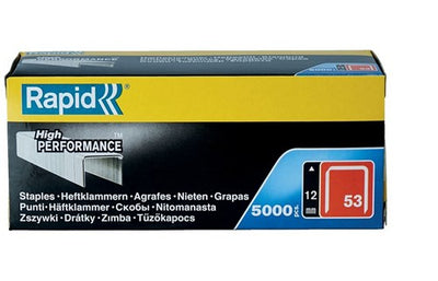 Rapide non. 53 agrafes en fil fin 10 mm, 5.000 pièces - 40303085 - 40303085