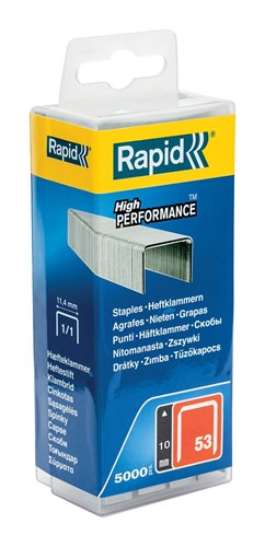 Rapide non. 53 agrafes en fil fin 10 mm, 5.000 pièces - 40303085 - 40303085